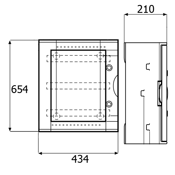 Univerzální rozvodnice Pedro VTR 04 IP65